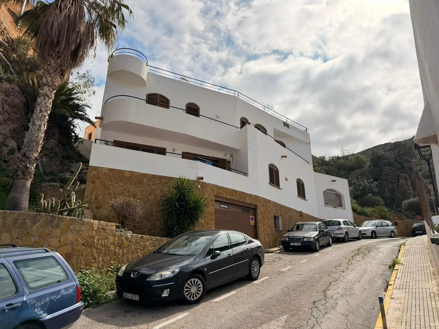 Vista exterior de Casa o chalet en venta en Mojácar con Calefacción, Jardín privado y Terraza