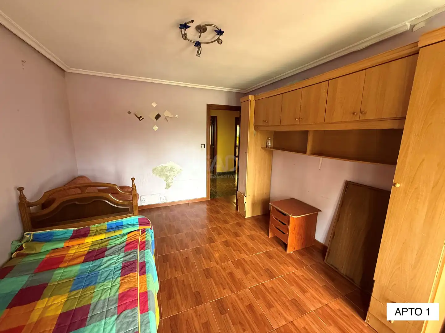Schlafzimmer von Wohnung zum Verkauf in Castrillón mit Heizung und Terrasse
