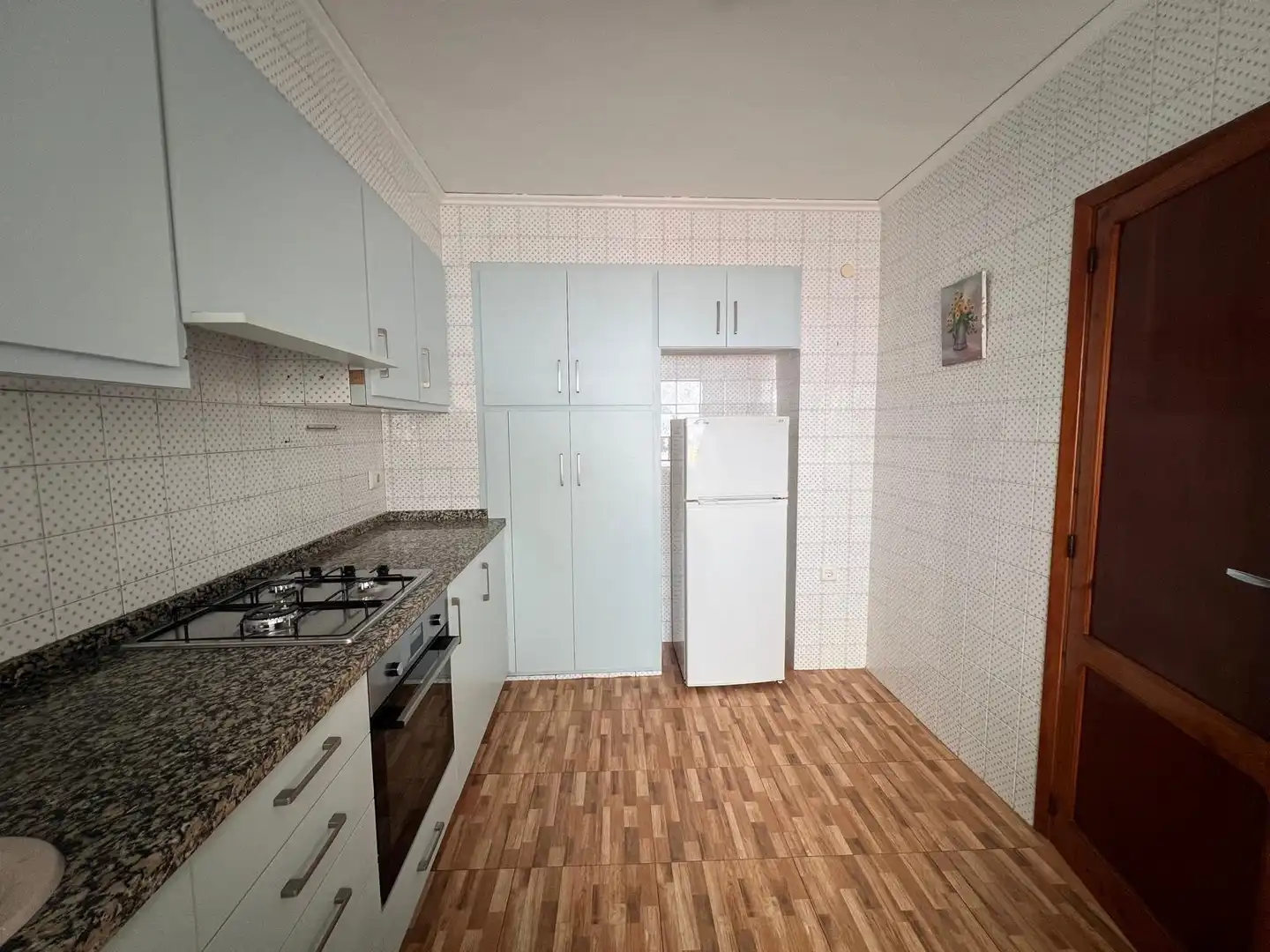 Cocina de Piso de alquiler en La Font d'en Carròs con Terraza y Amueblado