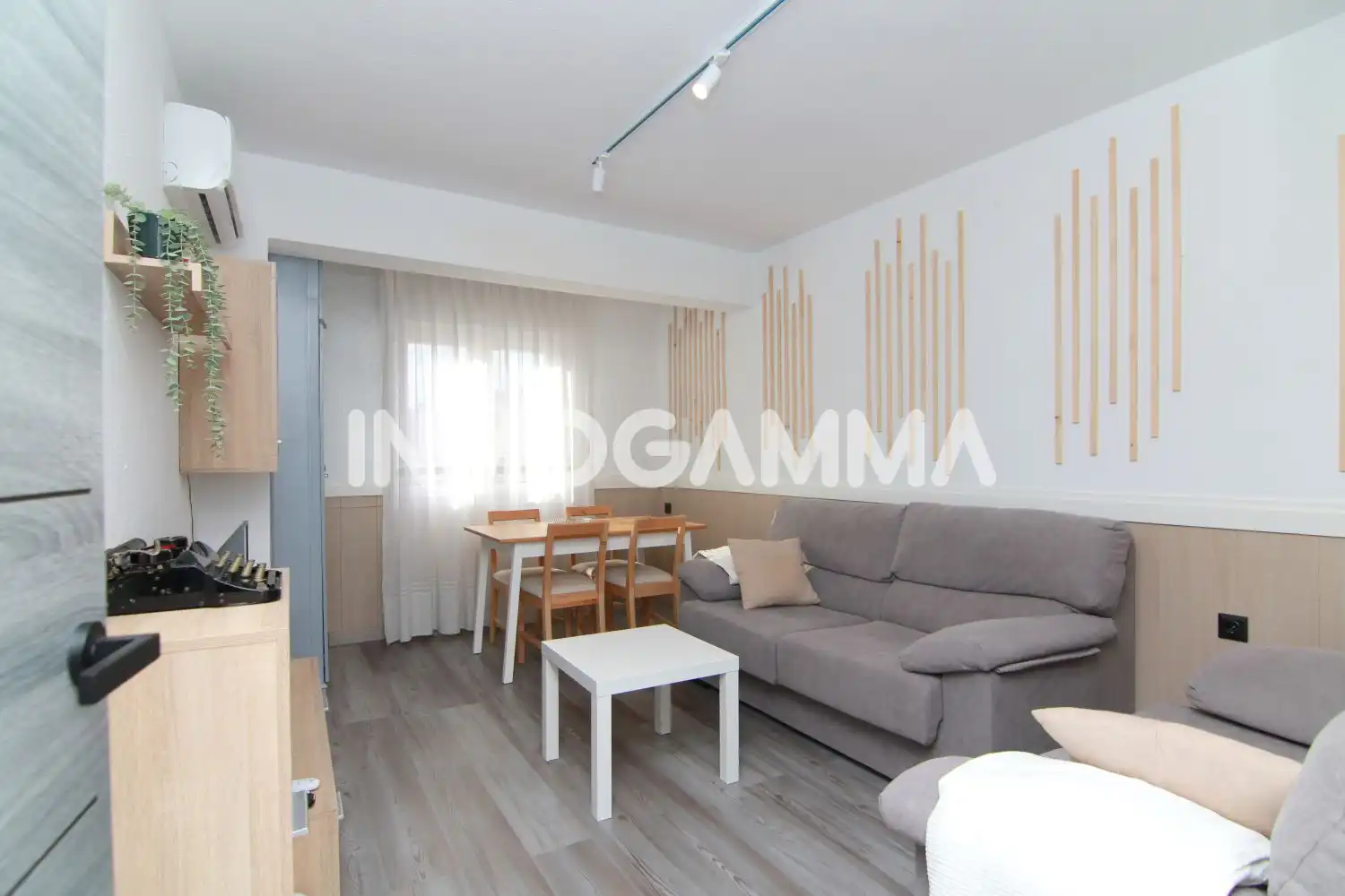 Sala de estar de Piso en venta en Cullera con Aire acondicionado, Parquet y Balcón