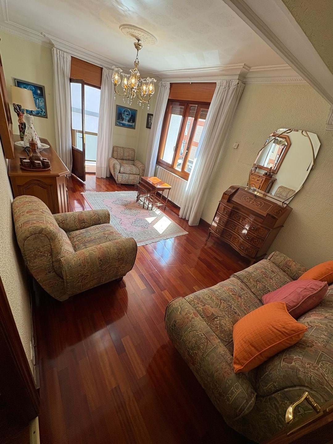 Living room of Flat for sale in Barakaldo   with Furnished and Balcony
