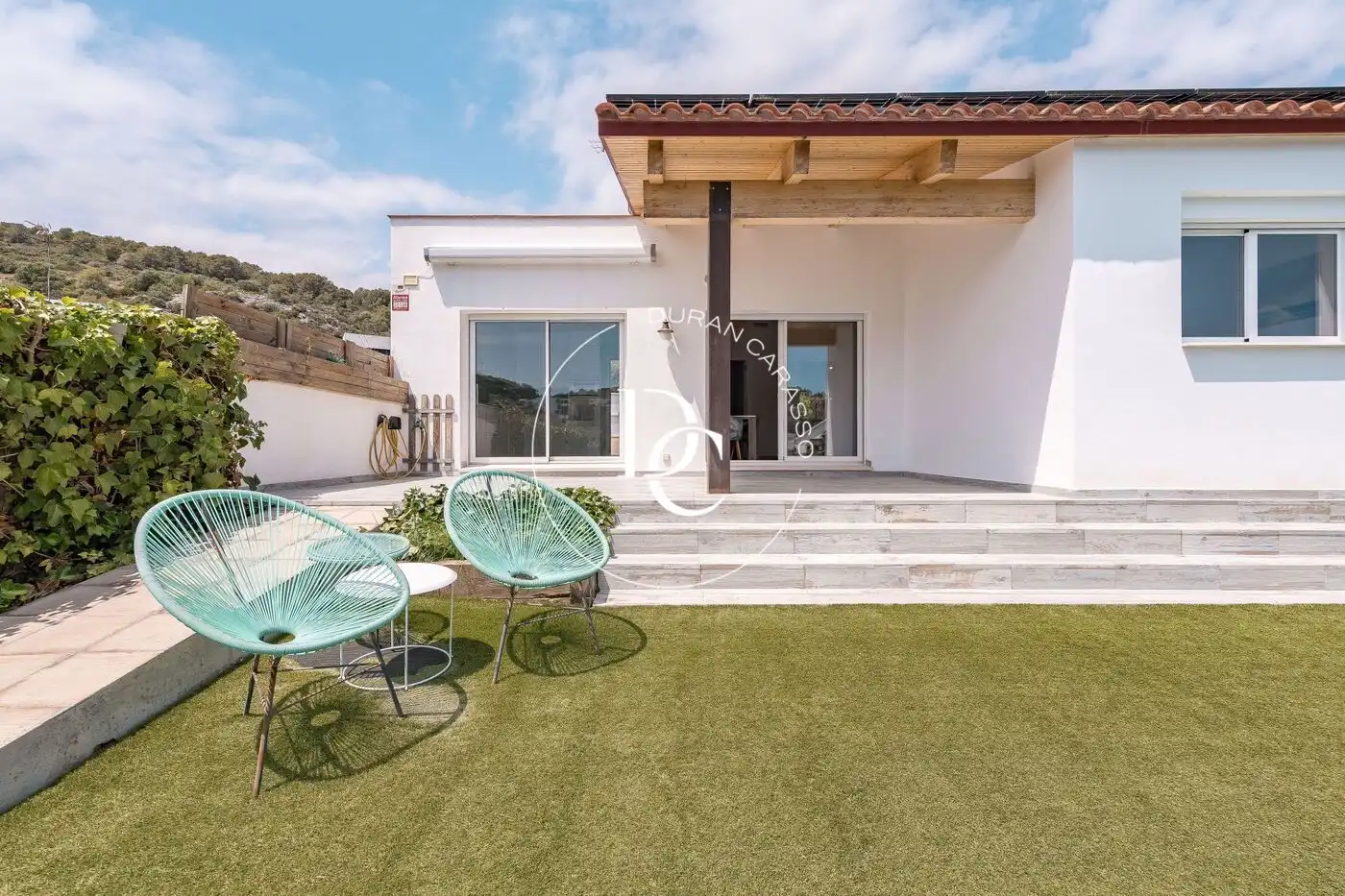 Terraza de Casa o chalet en venta en Sant Pere de Ribes con Aire acondicionado, Calefacción y Jardín privado