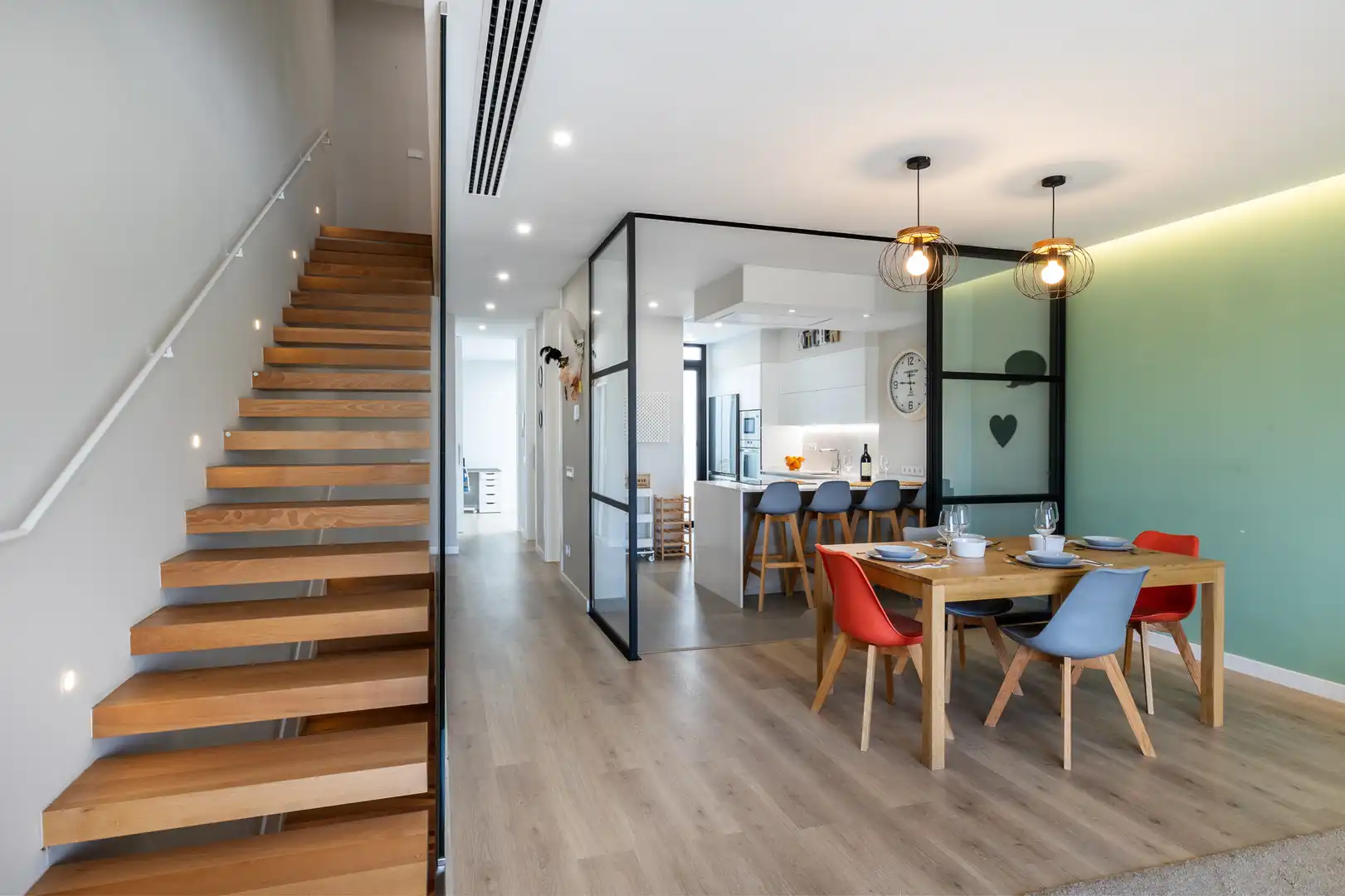 Dining room of Houses for sale in Las Palmas de Gran Canaria  with Parquet flooring, Terrace and Furnished