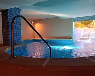 Swimming pool of Single-family semi-detached for sale in Vícar  with Air Conditioner, Terrace and Swimming Pool