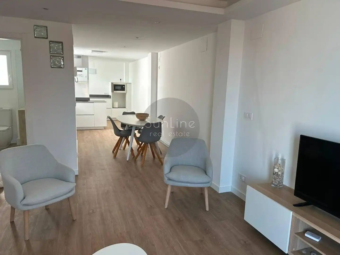 Sala d'estar de Pis de lloguer en Poblats Marítims