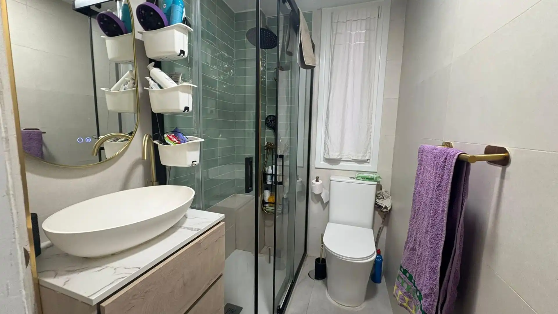 Baño de Piso en venta en Málaga con Aire acondicionado, Amueblado y Balcón