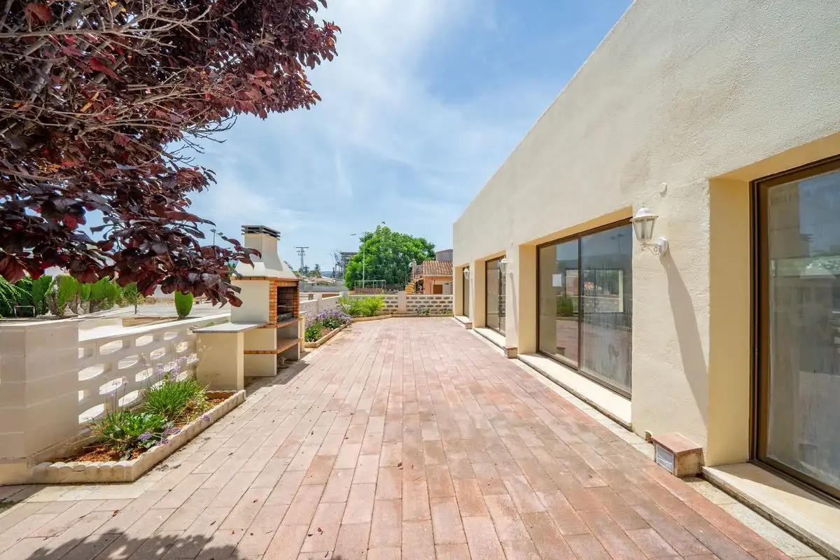 Terrace of Flat for sale in Dénia  with Air Conditioner, Heating and Private garden