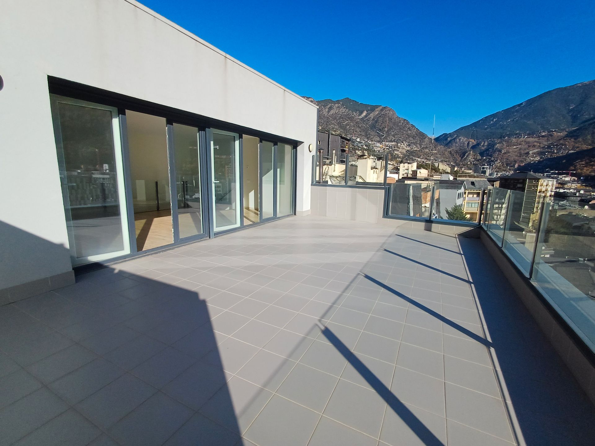 Terrace of Attic to rent in Andorra la Vella  with Parquet flooring, Terrace and Oven
