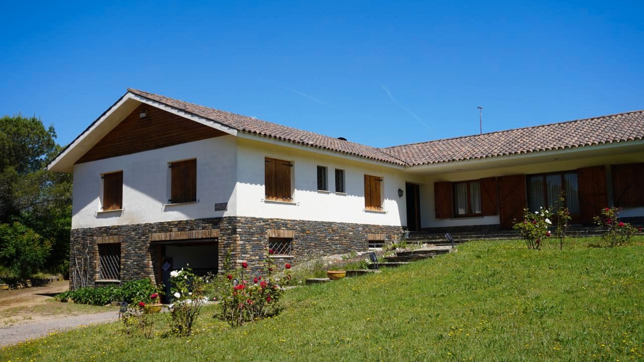 Exterior view of Country house for sale in Santa Maria de Palautordera  with Heating, Private garden and Terrace