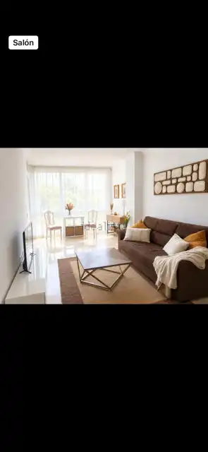 Wohnzimmer von Wohnung zur Miete in Fuengirola mit Klimaanlage, Terrasse und Abstellraum