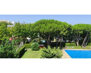 Garden of Flat to rent in Salou  with Air Conditioner, Terrace and Swimming Pool