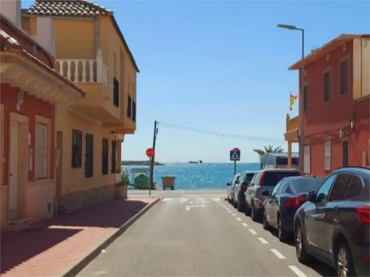 Außenansicht von Wohnung zur Miete in Torrevieja mit Klimaanlage