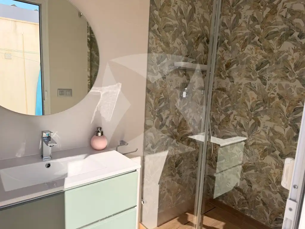 Baño de Casa o chalet en venta en Badajoz con Aire acondicionado, Terraza y Piscina