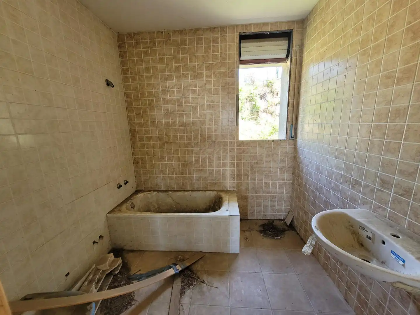Baño de Finca rústica en venta en Riudarenes con Jardín privado