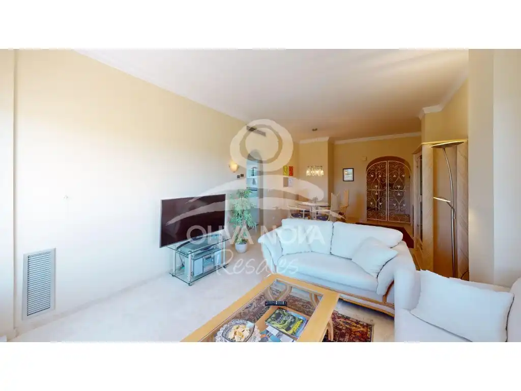 Living room of Attic for sale in Oliva  with Terrace, Swimming Pool and Furnished