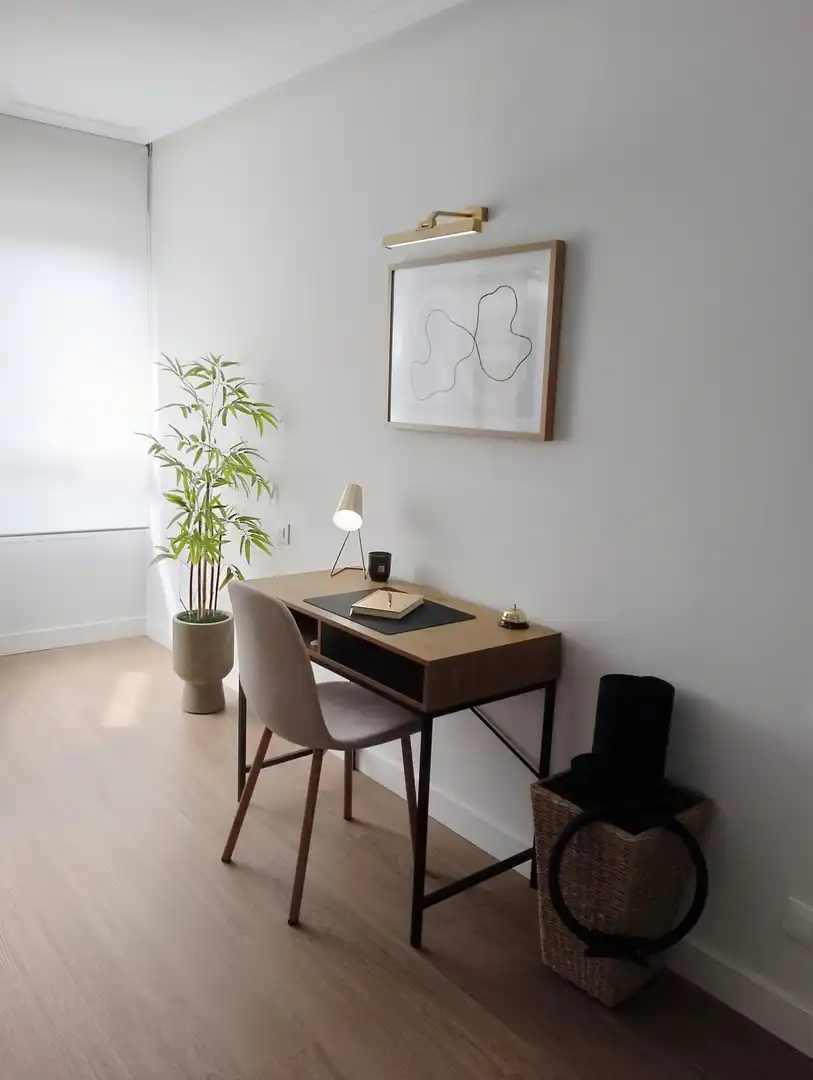 Sala de estar de Piso de alquiler en Gijón  con Calefacción y Amueblado