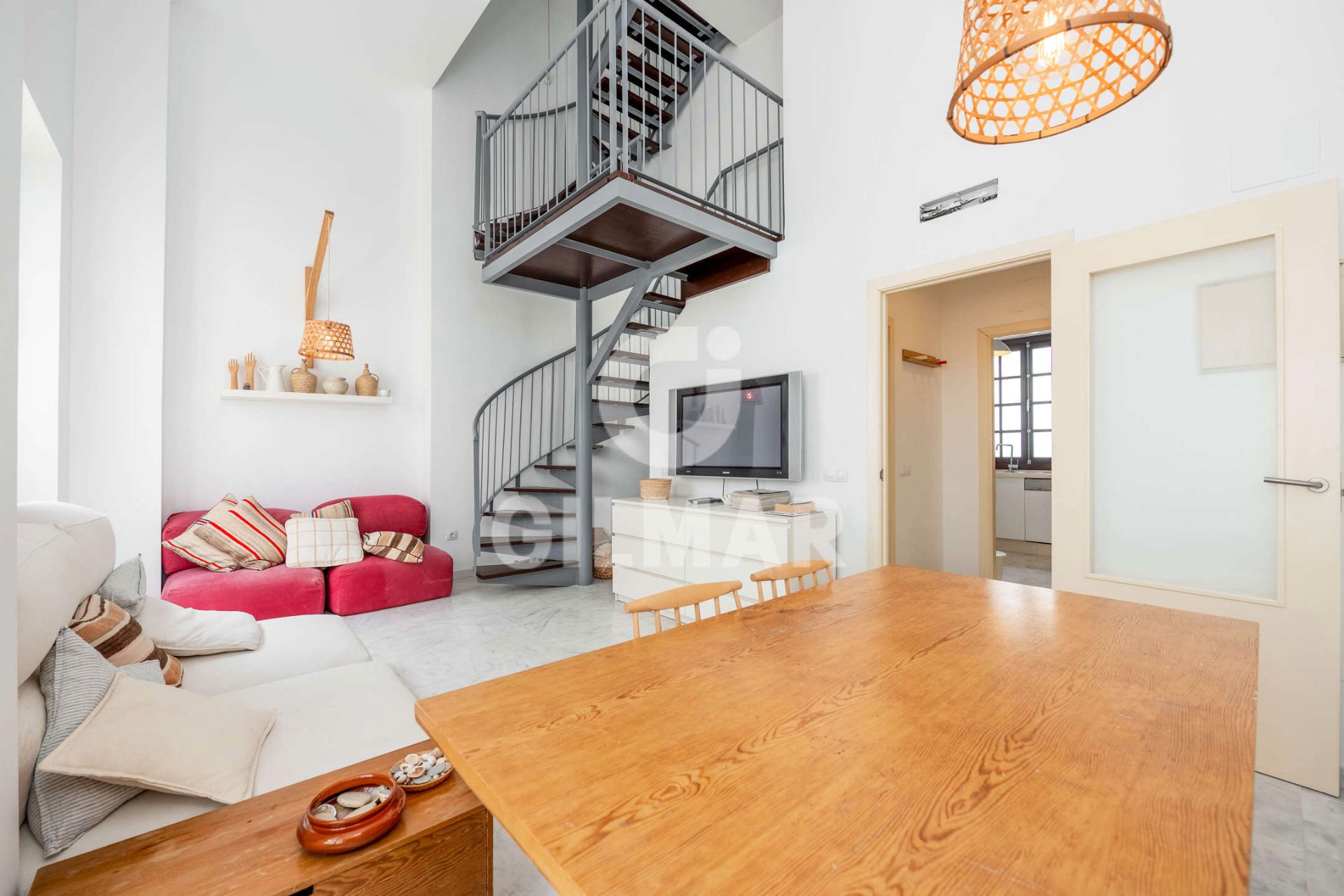 Living room of Duplex for sale in El Puerto de Santa María  with Heating, Terrace and Balcony