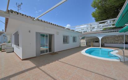 Swimming pool of House or chalet for sale in Mijas  with Air Conditioner, Terrace and Swimming Pool