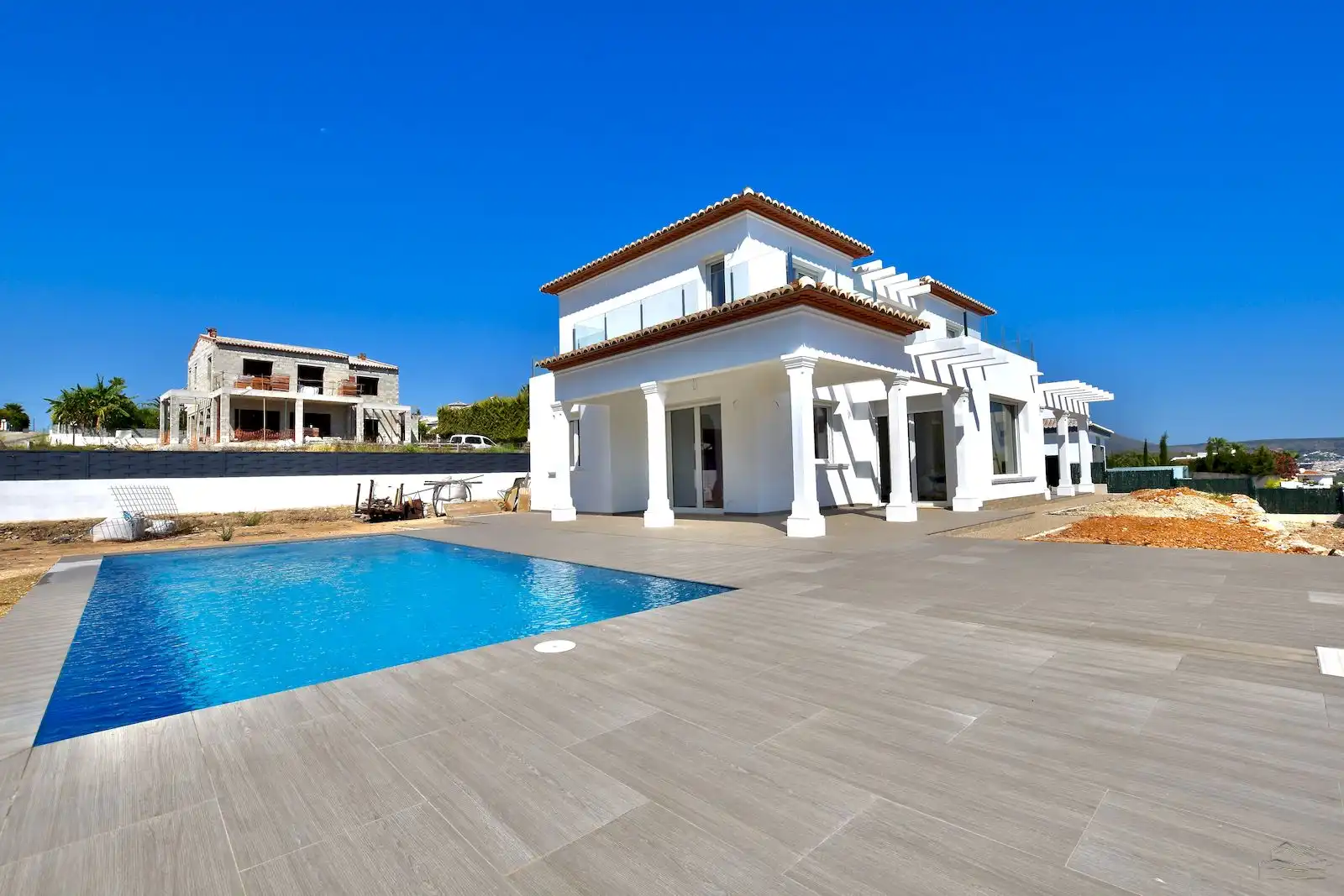 Swimming pool of Houses for sale in Jávea / Xàbia  with Air Conditioner, Heating and Private garden