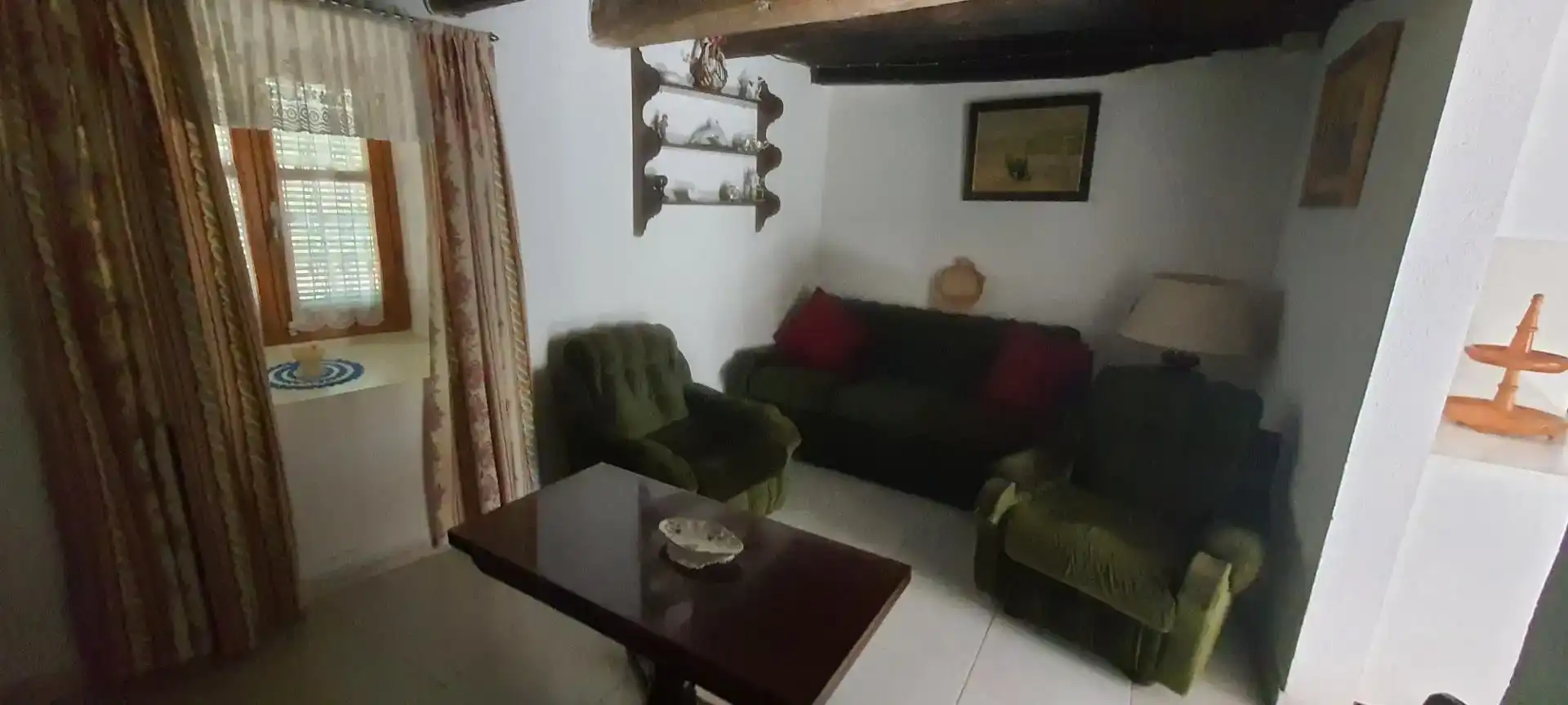 Sala de estar de Casa adosada en venta en La Ercina  con Jardín privado, Trastero y Amueblado