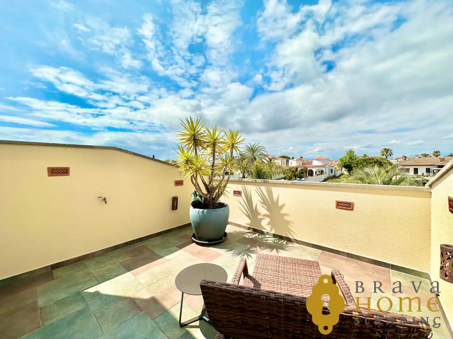 Terrace of Houses for sale in Empuriabrava  with Air Conditioner, Heating and Private garden