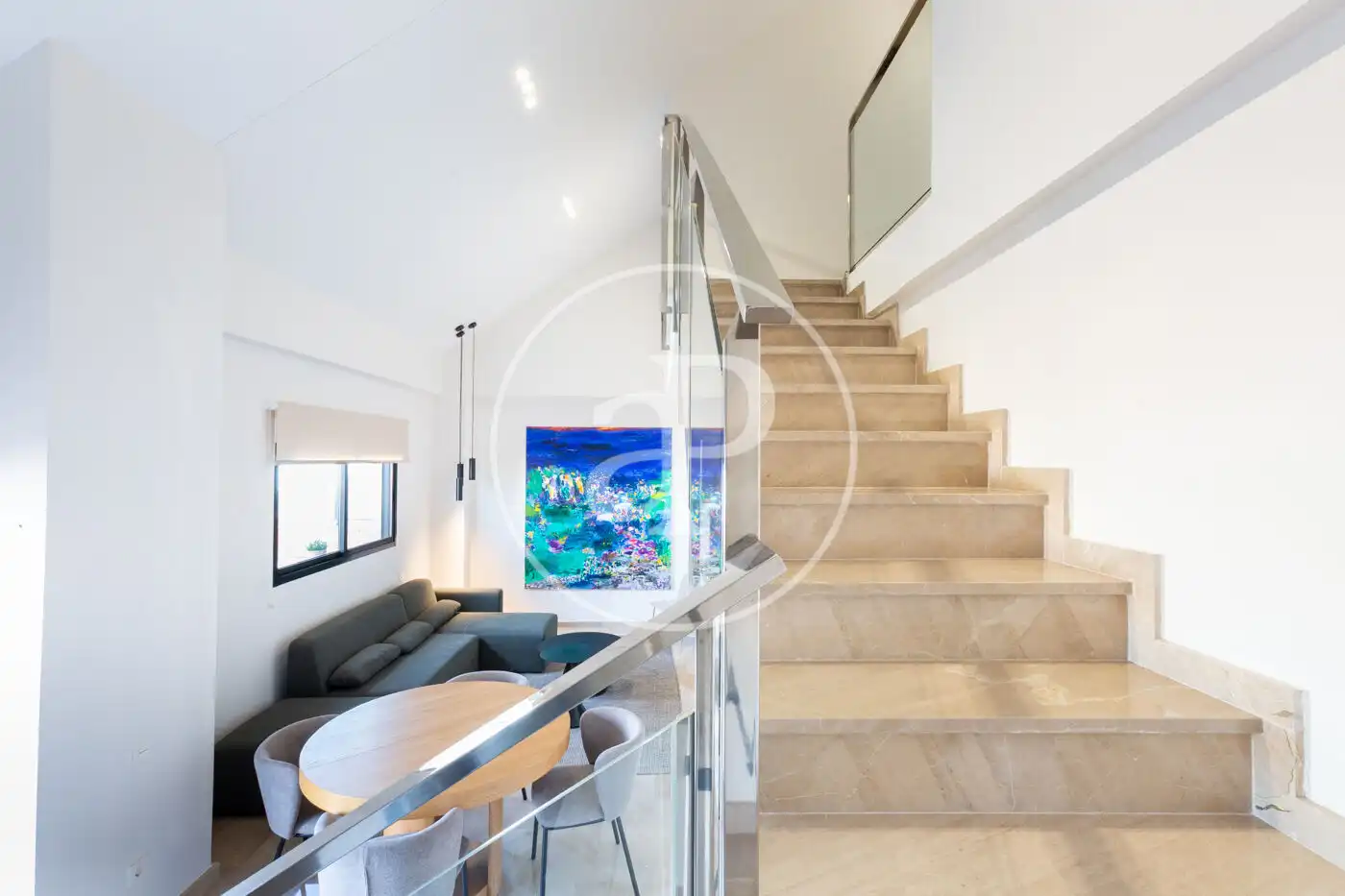 Sala de estar de Ático en venta en Valencia con Aire acondicionado, Calefacción y Terraza