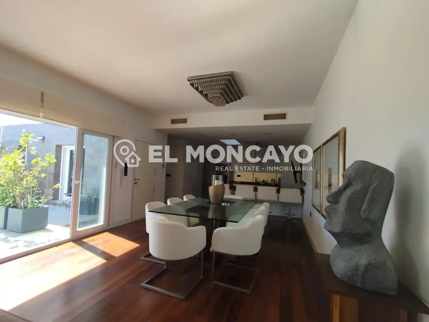 Living room of Detached homes for rent in Daya Vieja  with Air Conditioner, Parquet flooring and Terrace