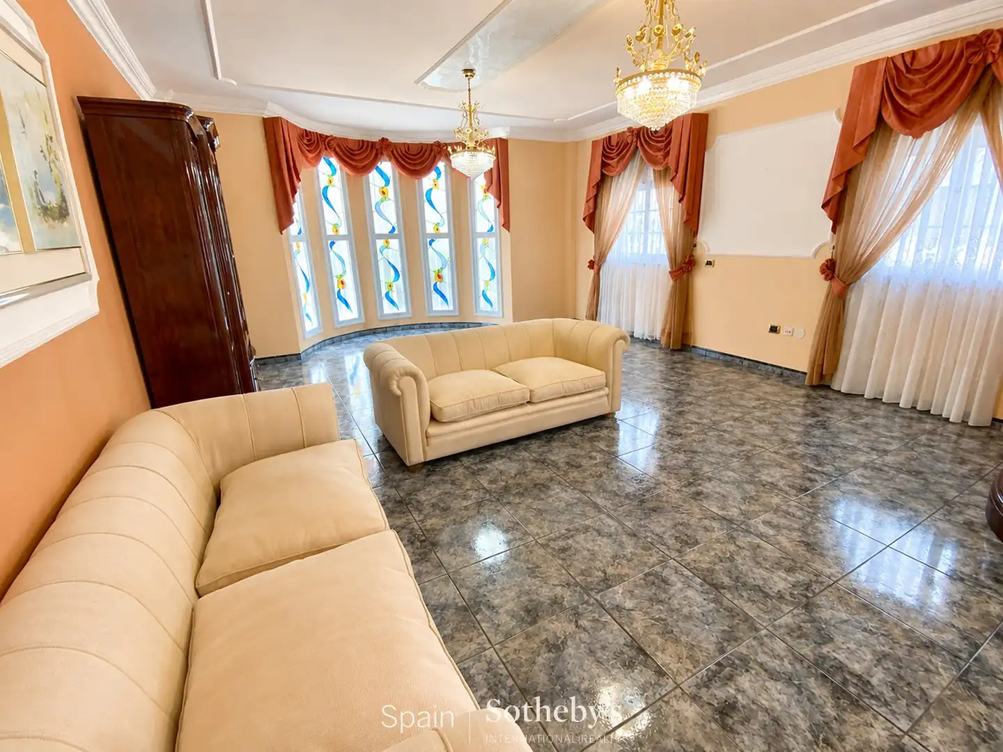 Sala de estar de Casa o chalet en venta en Icod de los Vinos con Jardín privado, Terraza y Trastero
