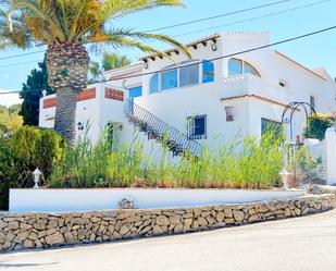 Vista exterior de Casa o xalet en venda en Benidoleig amb Aire condicionat, Calefacció i Jardí privat