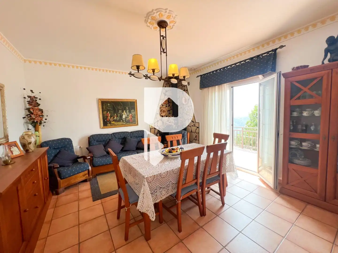Dining room of Houses for sale in Cervelló  with Heating, Private garden and Terrace