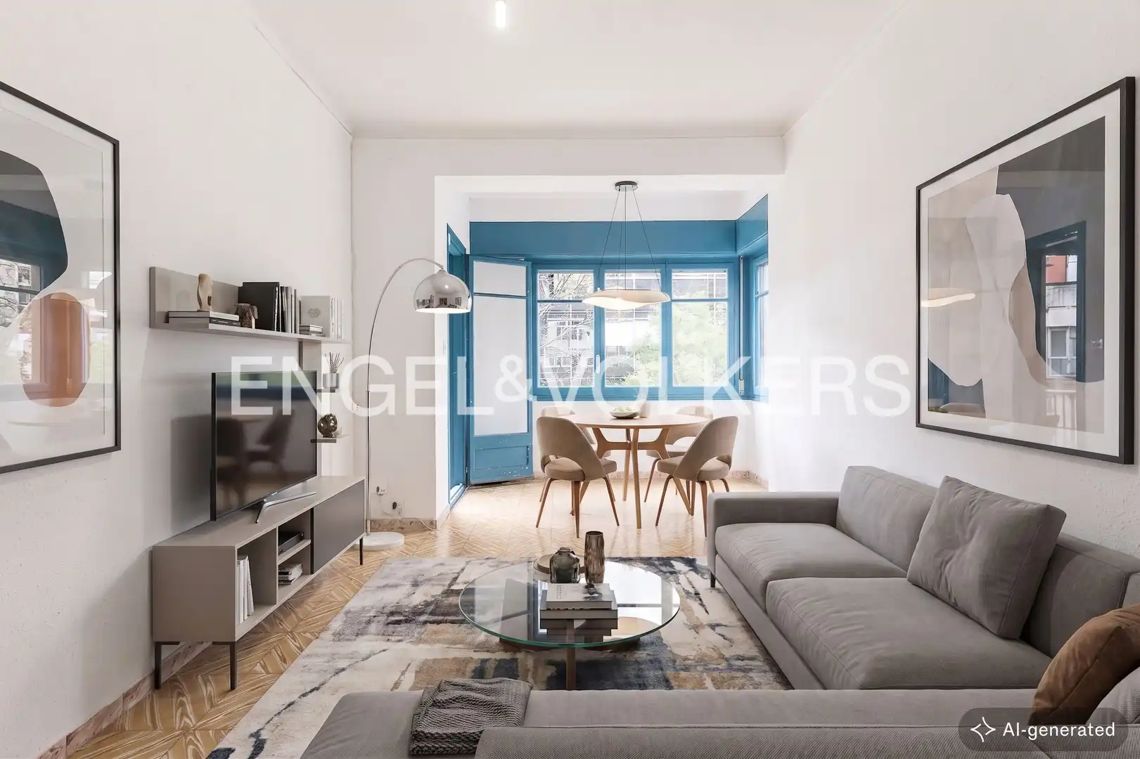 Piso con terraza en venta en Eixample