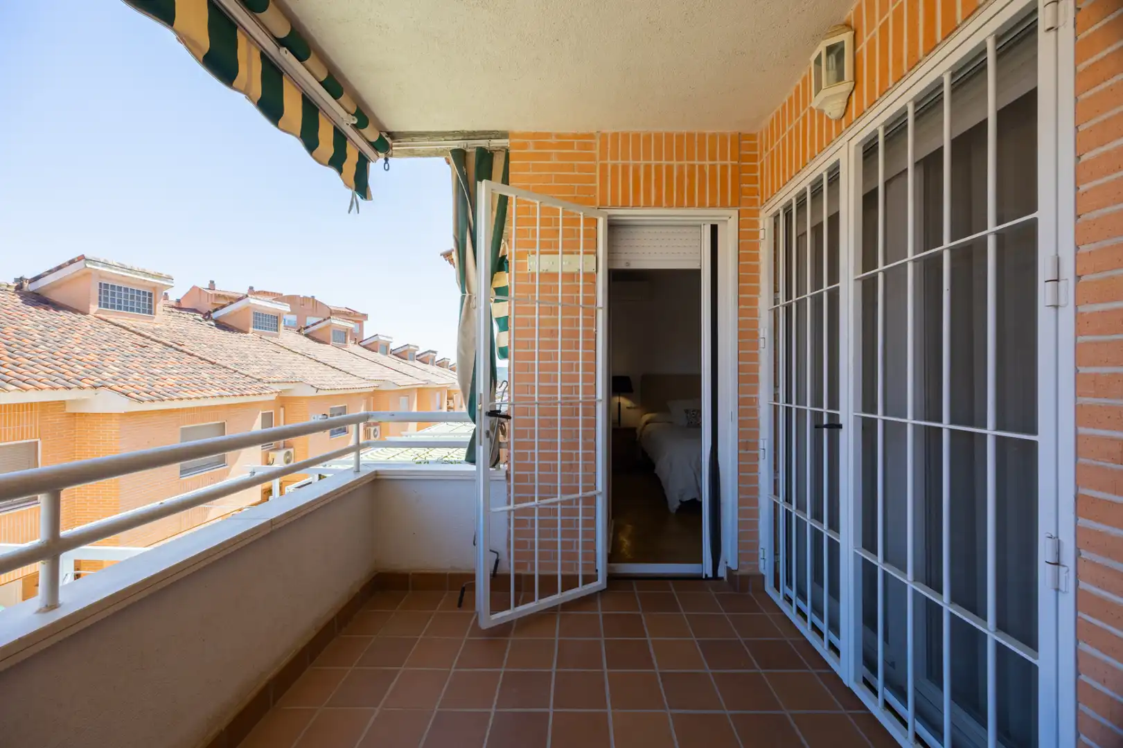 Balcony of Houses for sale in Toledo  with Air Conditioner, Heating and Private garden