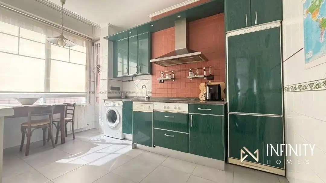 Kitchen of Flat for rent in Bilbao   with Heating, Terrace and Balcony