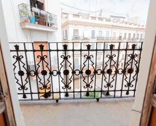 Balcony of Flat to rent in  Valencia Capital  with Balcony