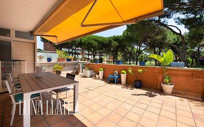 Terrace of Flat for sale in Gavà  with Private garden, Parquet flooring and Terrace