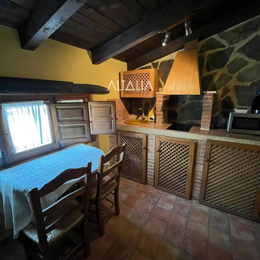 Cocina de Casa o chalet en venta en Villar de Olalla con Terraza y Amueblado