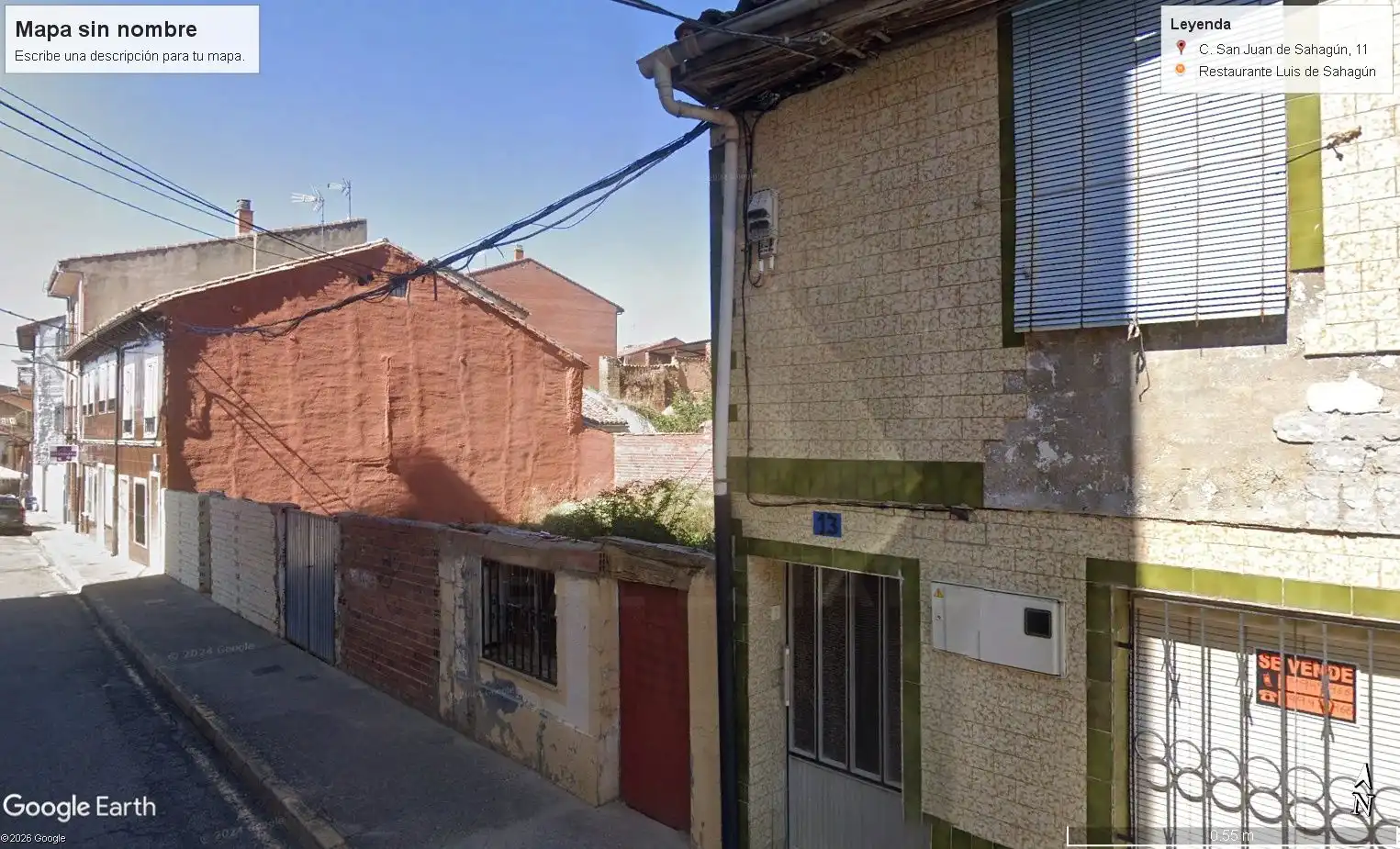 Vista exterior de Residencial en venda en Sahagún, León