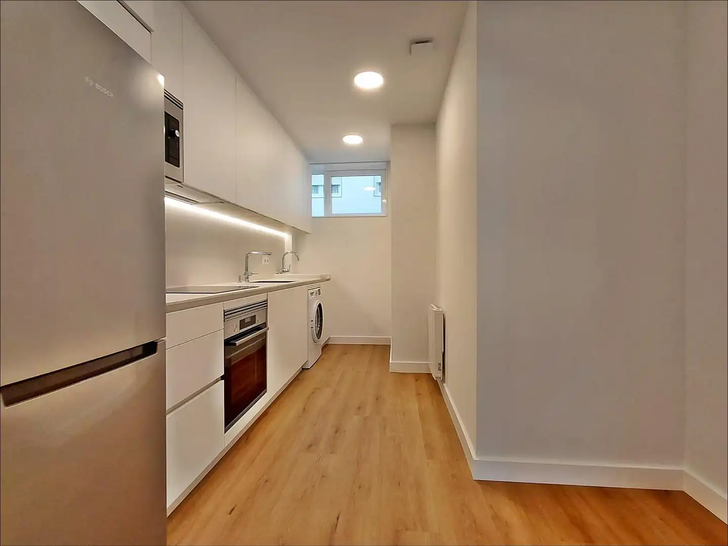 Küche von Erdgeschoss zum Verkauf in Sanxenxo mit Heizung, Terrasse und Möbliert