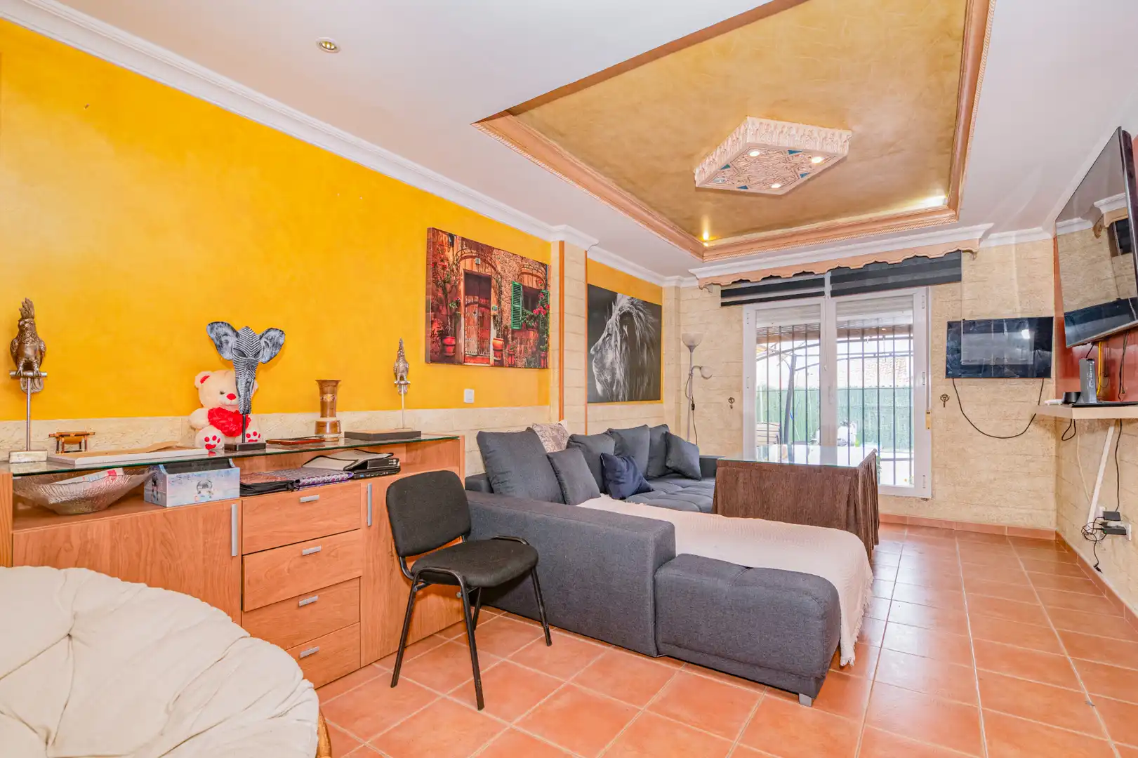 Sala de estar de Casa o chalet en venta en Alfacar con Balcón