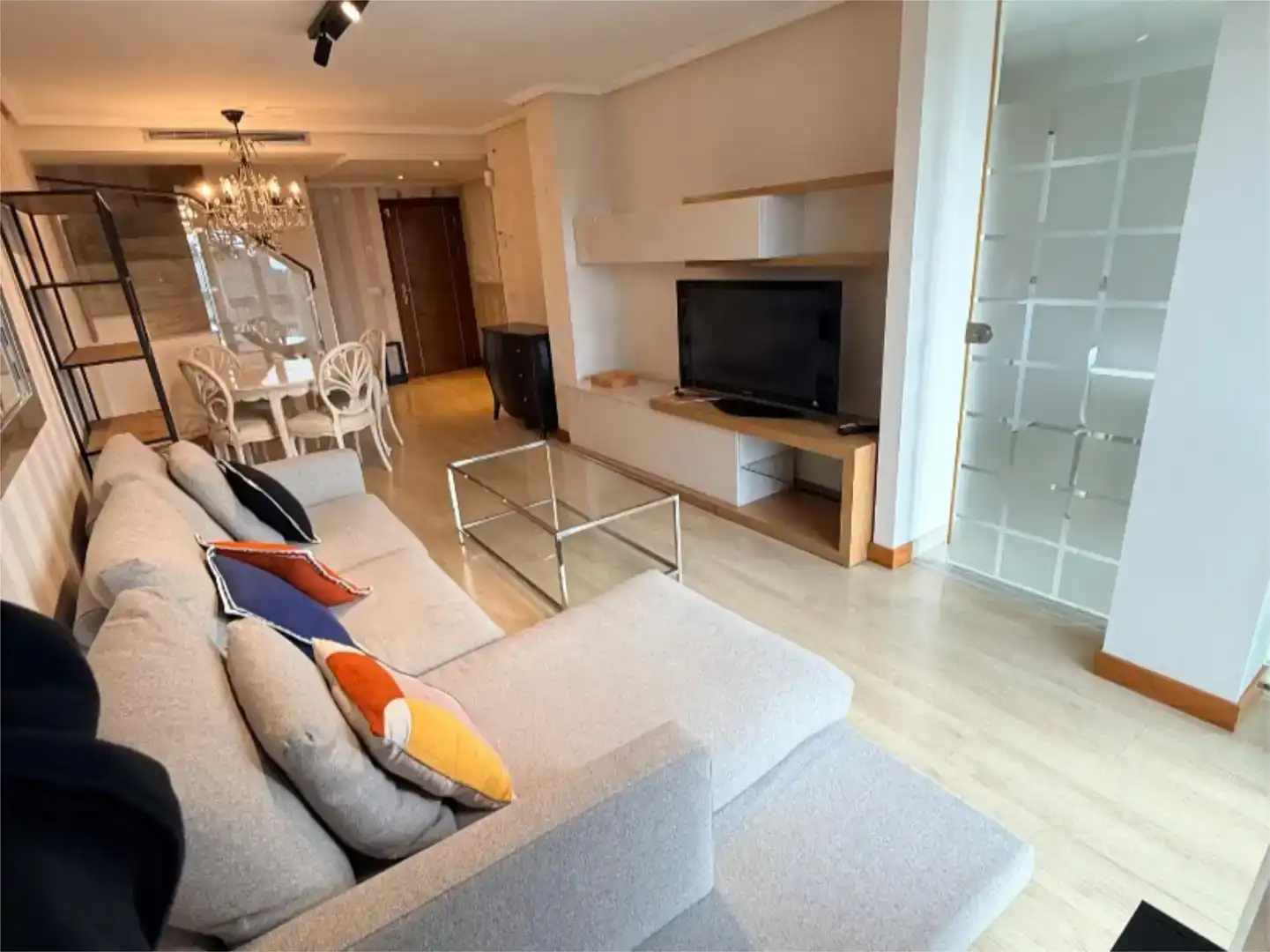 Sala d'estar de Pis en venda en Ponferrada amb Aire condicionat, Parquet i Traster