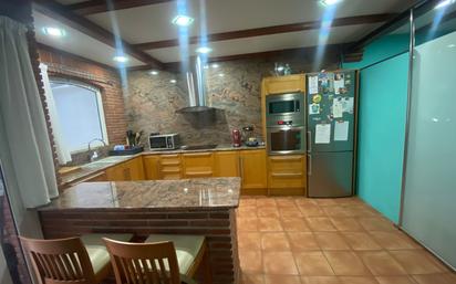 Kitchen of Single-family semi-detached for sale in Sabadell  with Air Conditioner, Heating and Terrace