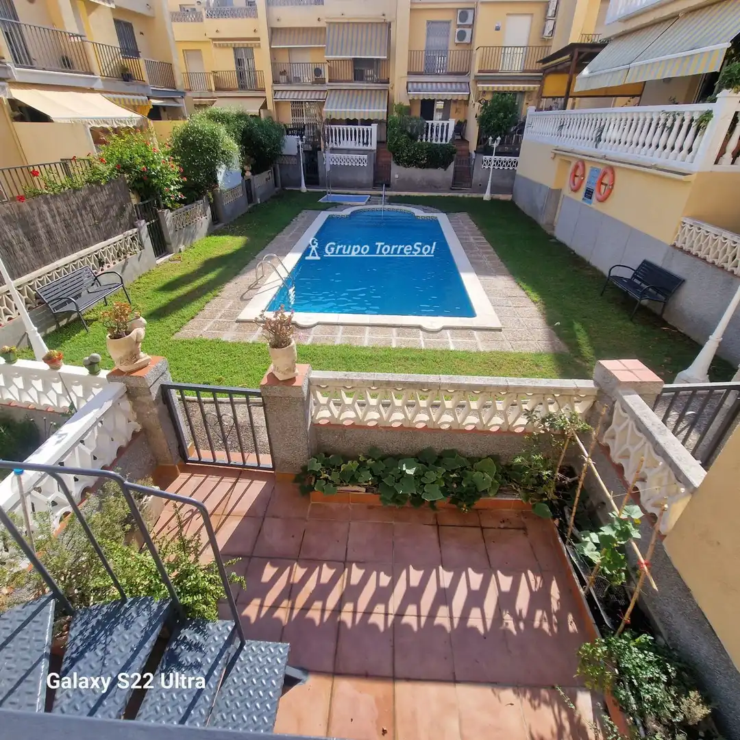 Swimming pool of Detached homes for sale in Torredembarra  with Terrace, Storage room and Swimming Pool