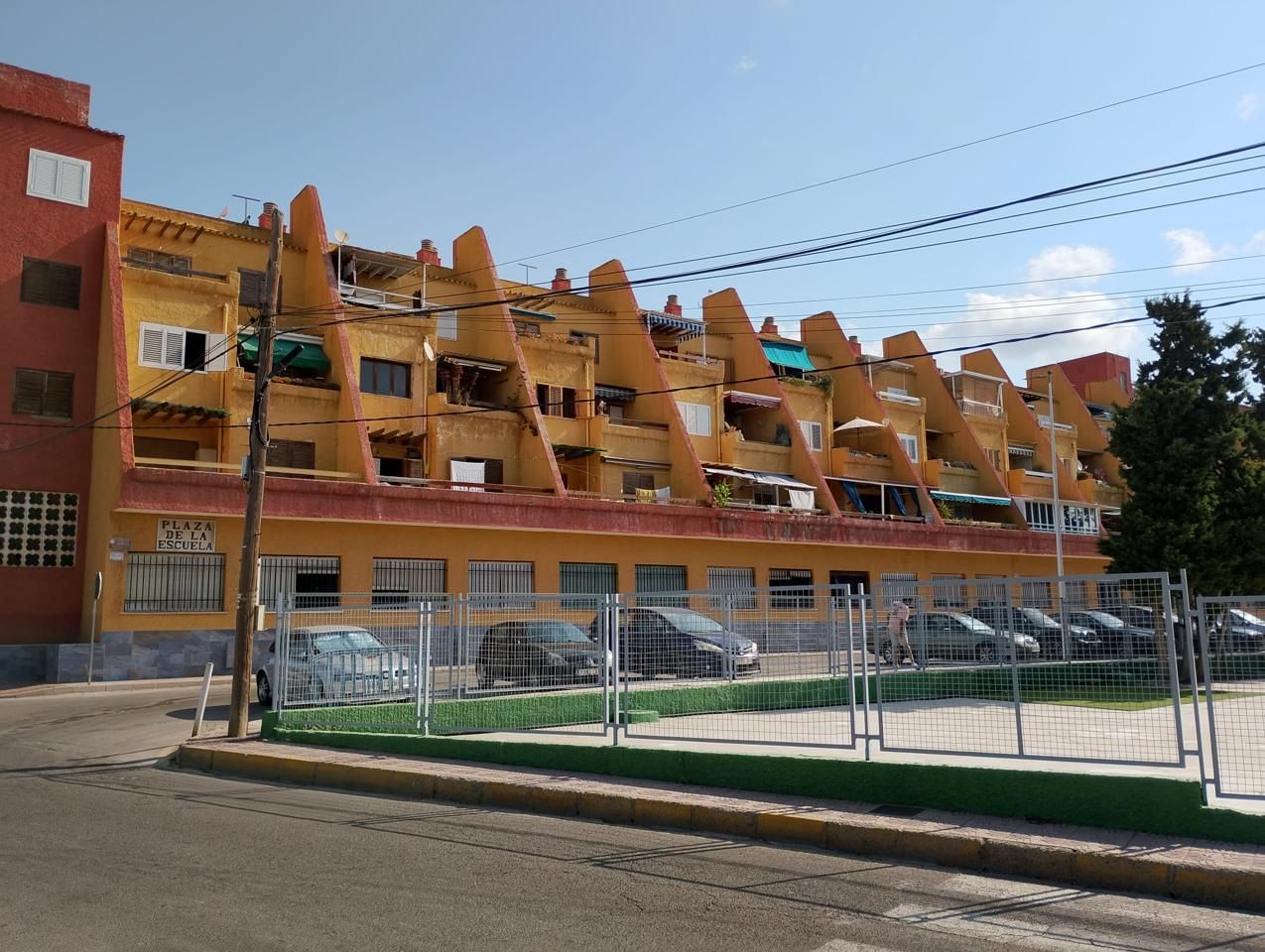Vista exterior de Pis en venda en Mazarrón amb Terrassa