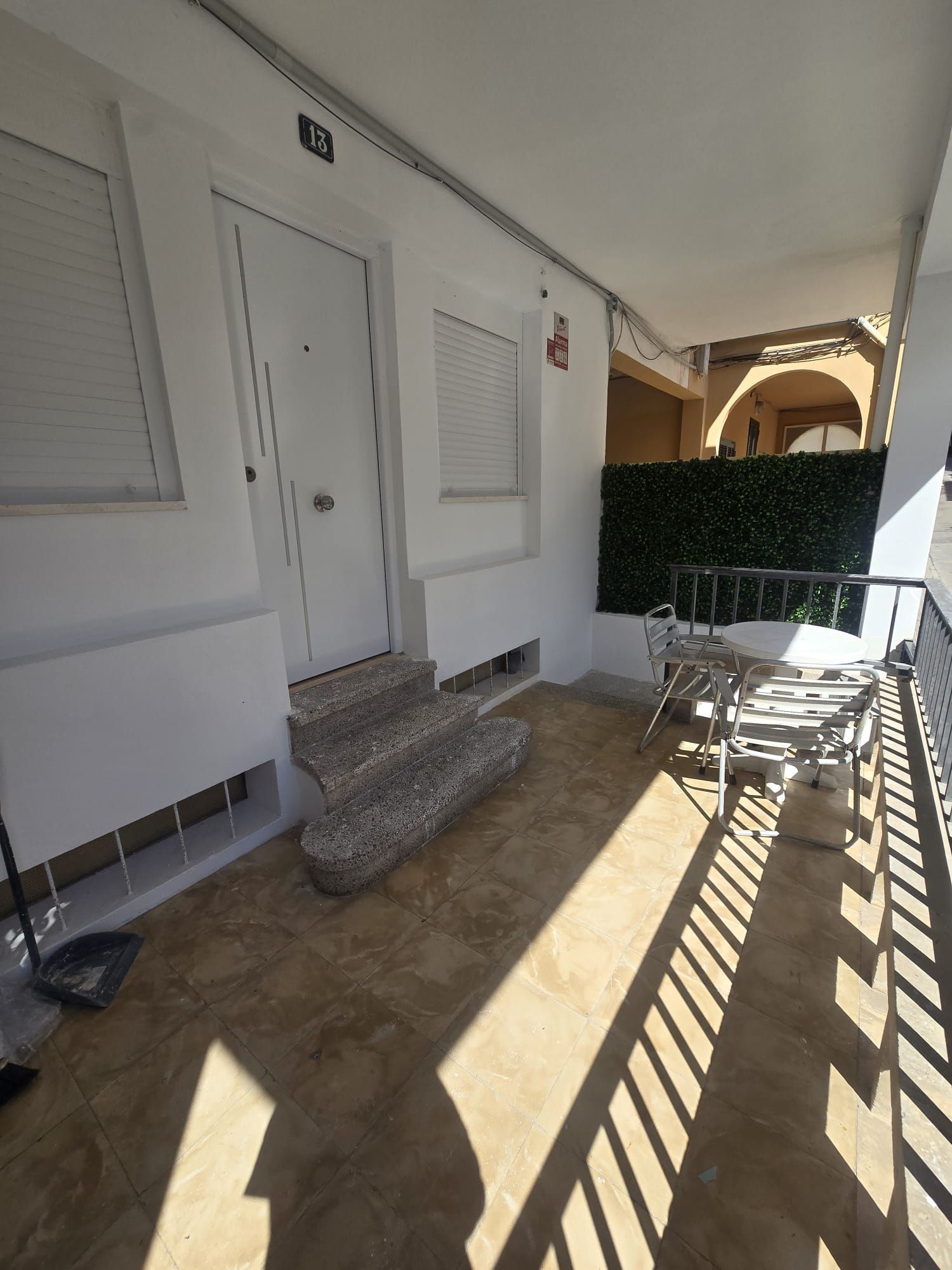 Balcony of Apartment to rent in Llucmajor  with Air Conditioner, Heating and Parquet flooring