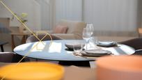 Dining room of Flat for sale in  Barcelona Capital  with Air Conditioner, Terrace and Swimming Pool