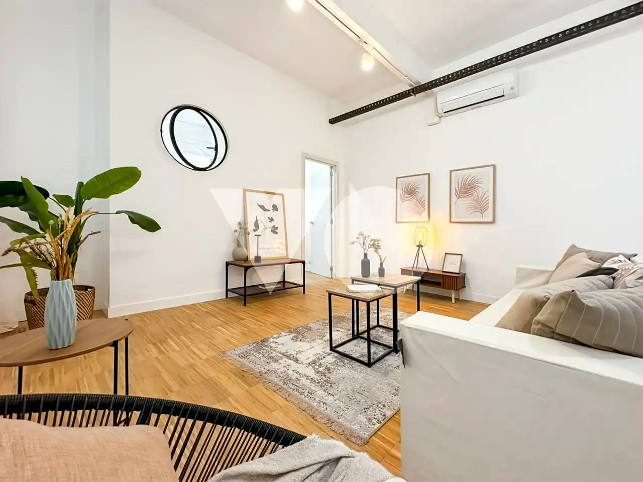 Living room of Lofts for sale in Madrid  with Air Conditioner, Heating and Private garden