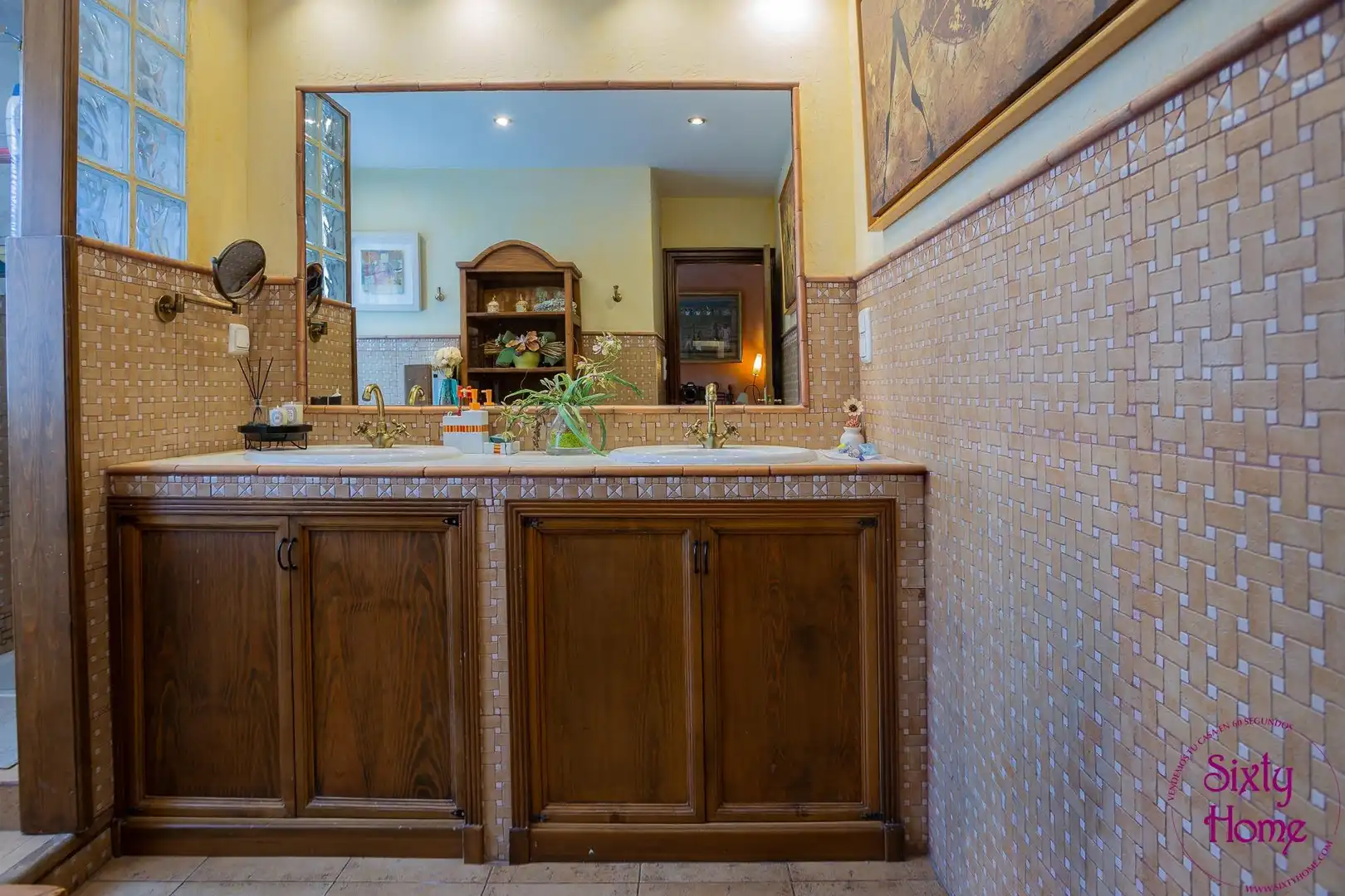 Baño de Casa o chalet en venta en Cadrete con Aire acondicionado, Calefacción y Jardín privado