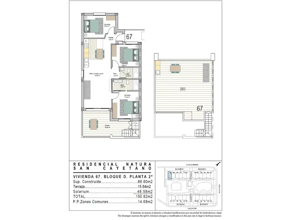 Flat with lift for sale in Carretera San Cayetano (San Cayetano), imagen 23