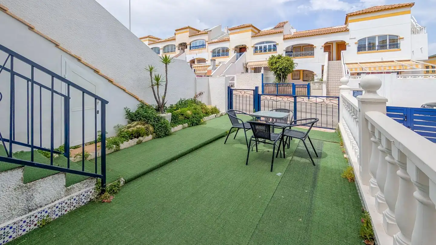 Terraza de Casa adosada en venta en Santa Pola con Terraza, Piscina y Piscina comunitaria