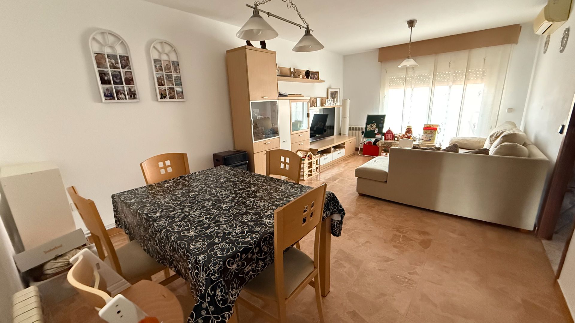 Living room of Flat for sale in Mataró  with Heating and Balcony